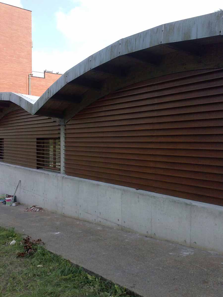 ss1g fachadas ventiladas aluminio San Sebastian